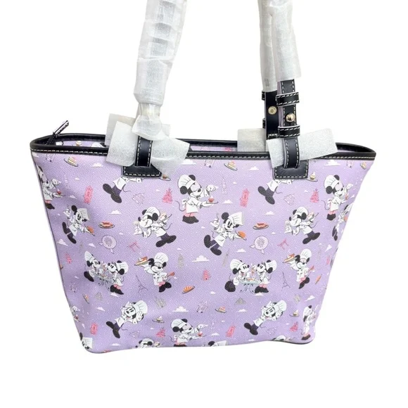 Dooney & bourke Disney food and wine festival 2019 LE  purple tote bag NWOT new - Picture 3 of 6